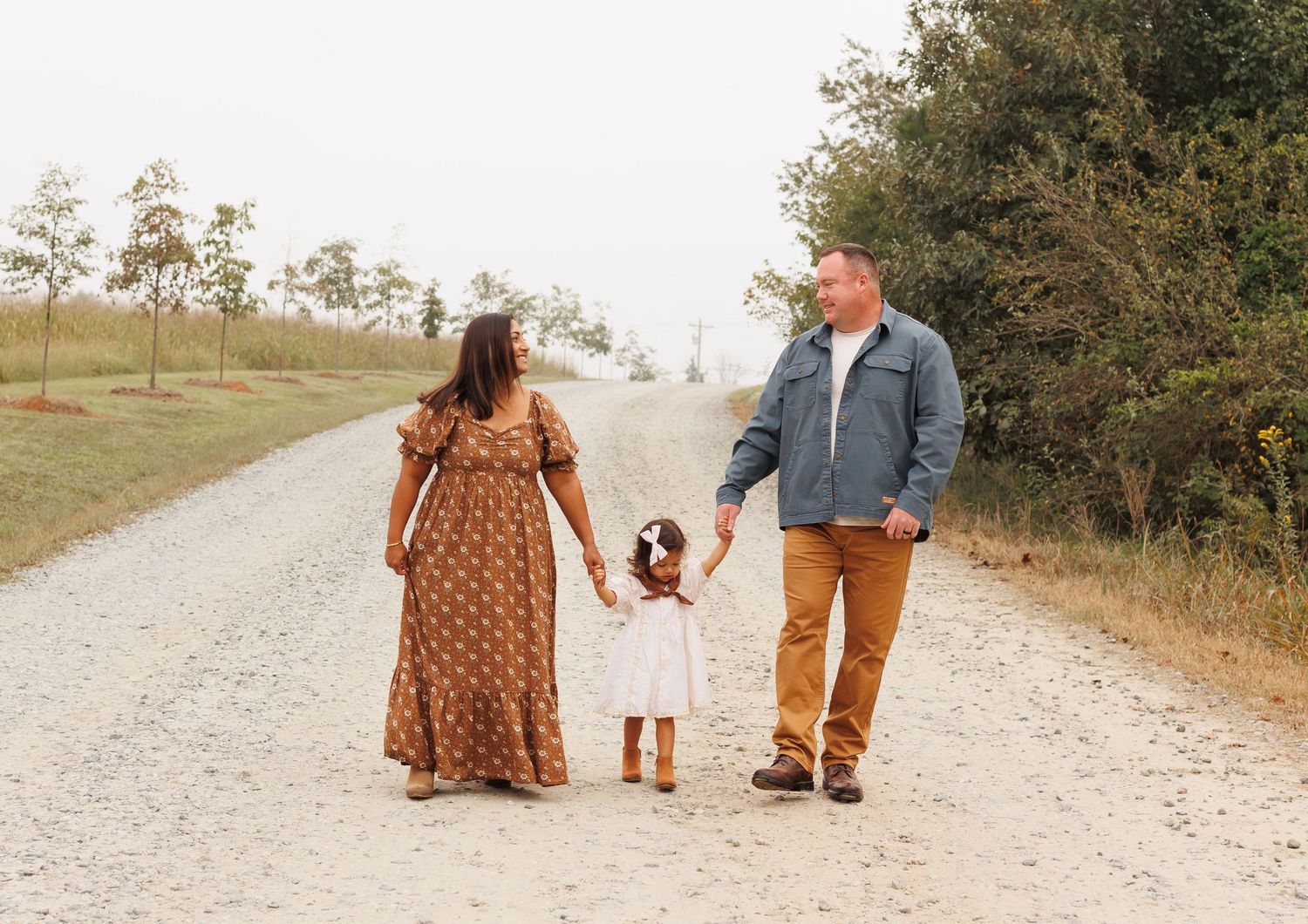 Family Fall photography in Davidson, NC