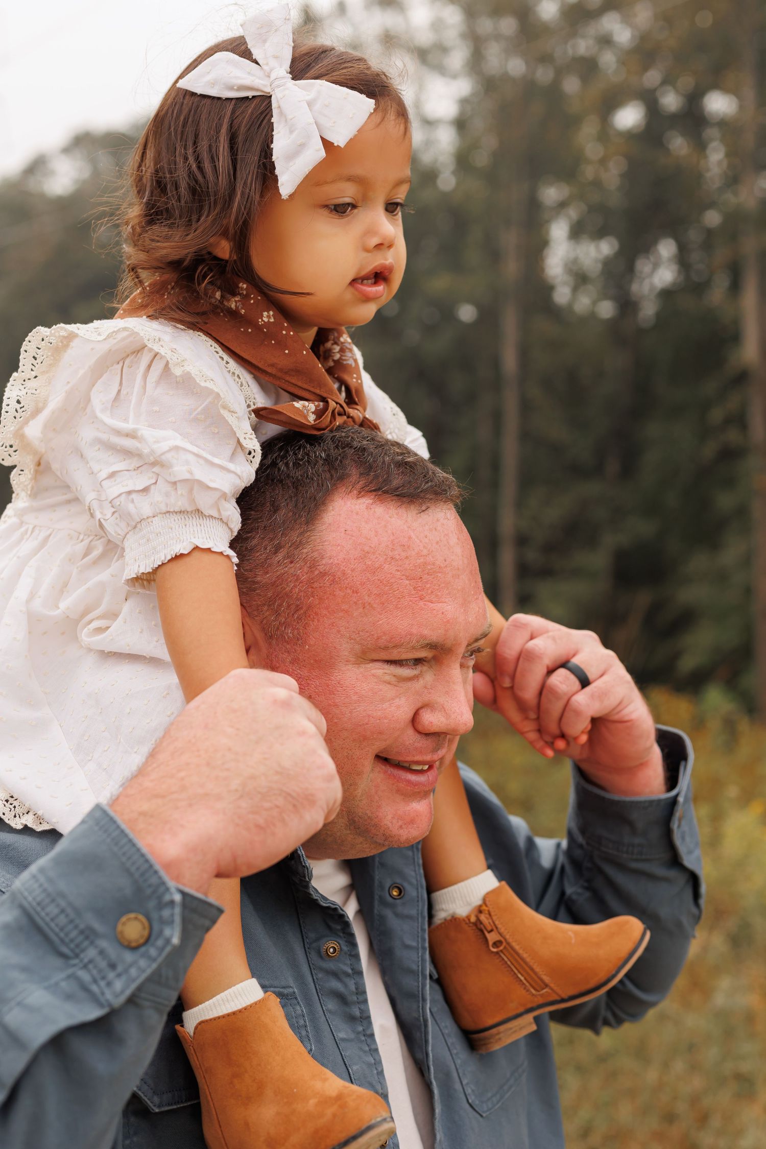 Family Fall photography in Davidson, NC