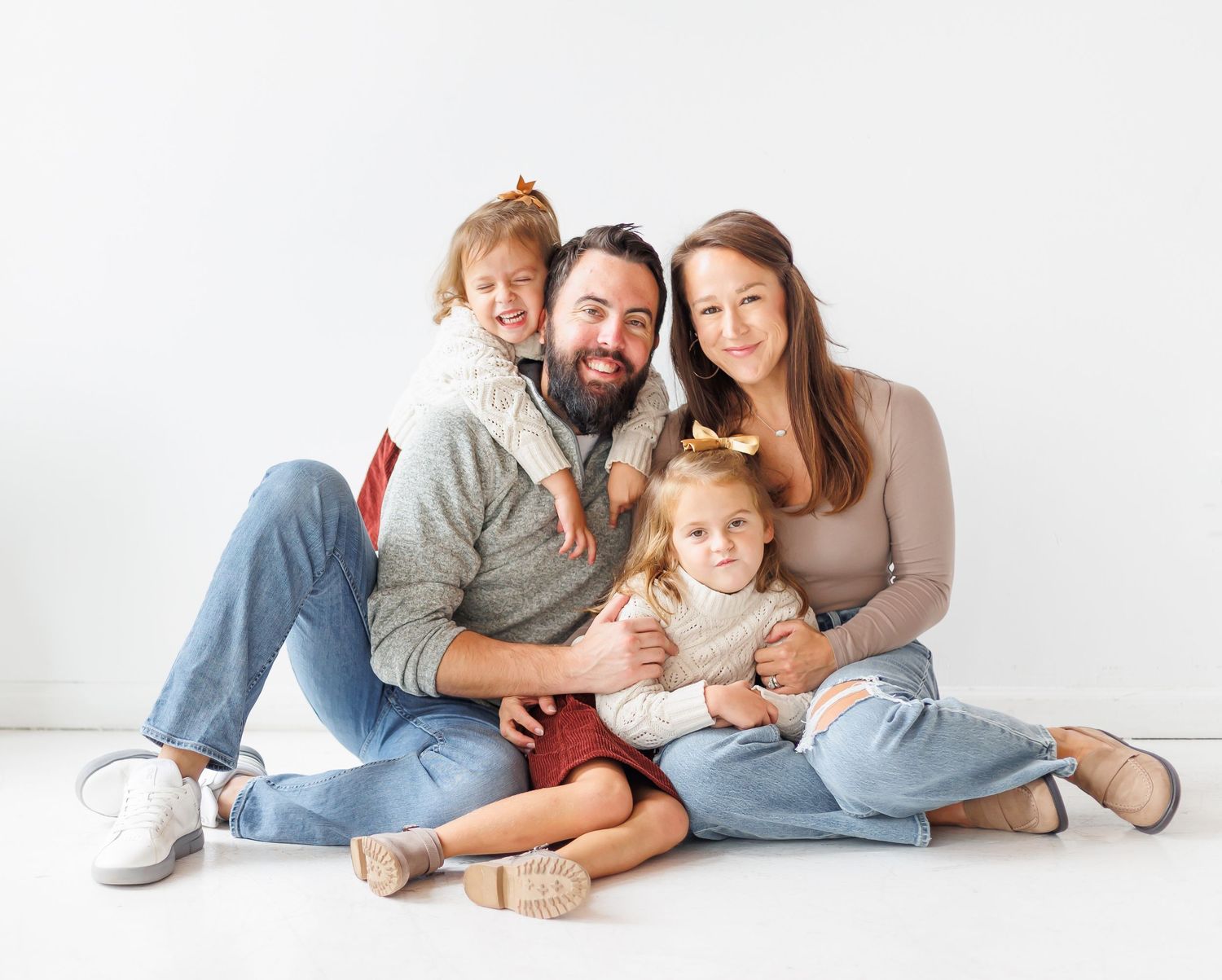 Family Photography in Studio. Concord, NC