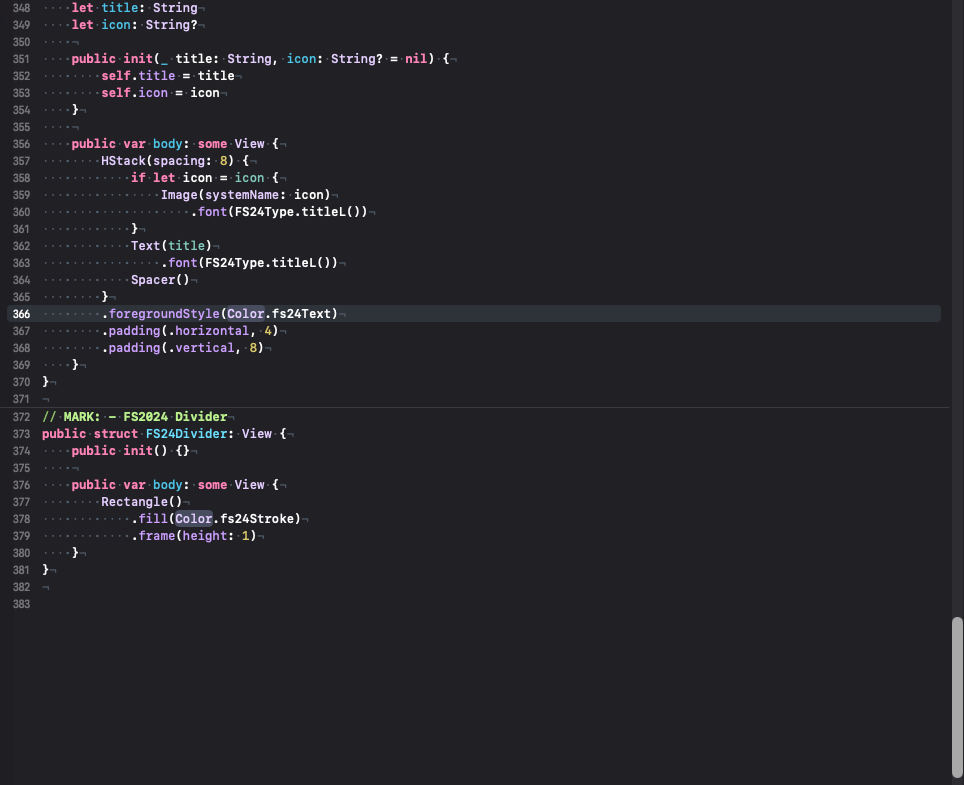 Dark code editor interface showing programming syntax with colored text highlighting.