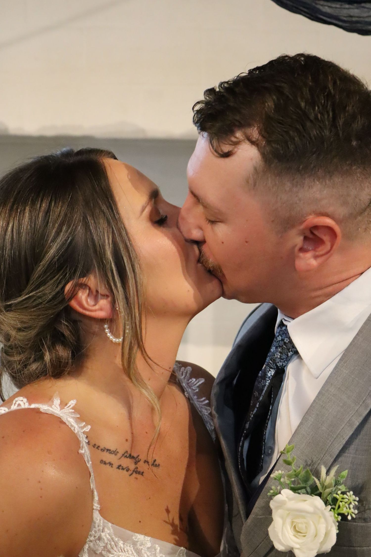 Here is a newlywed couple that got married recently
