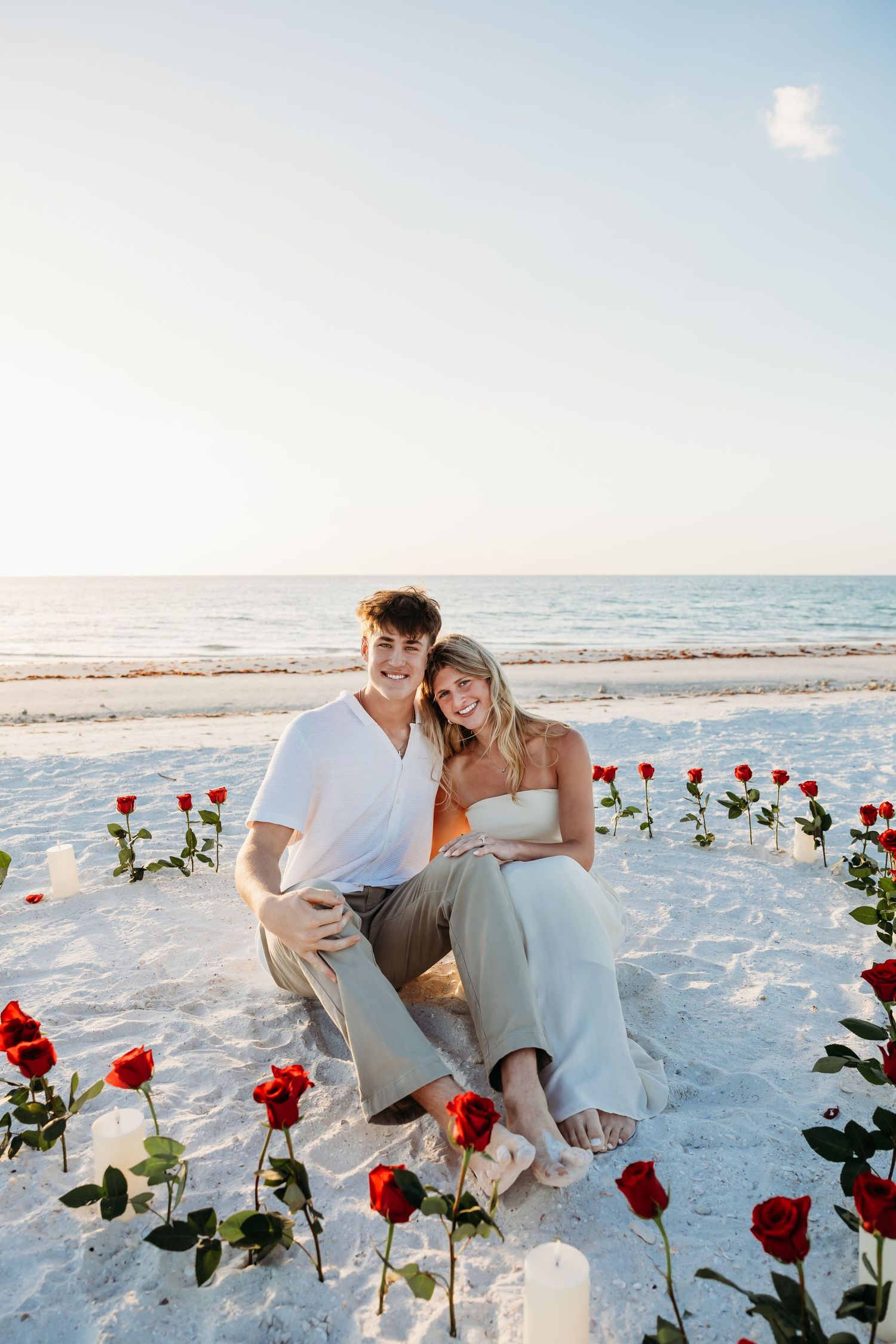 proposal clearwater beach
