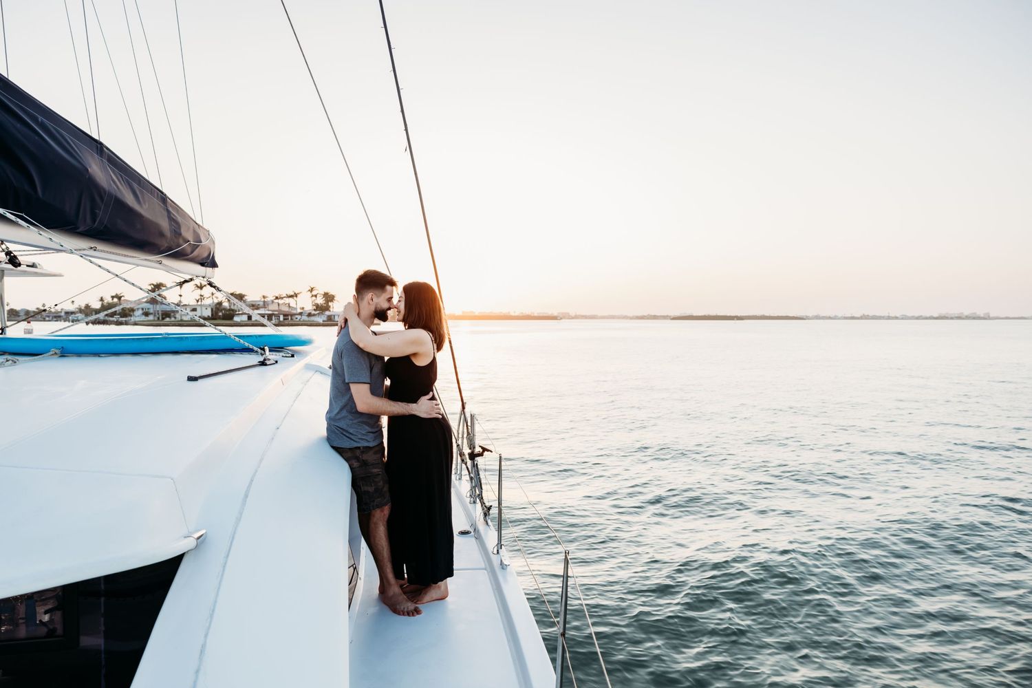 sailboat couples photoshoot