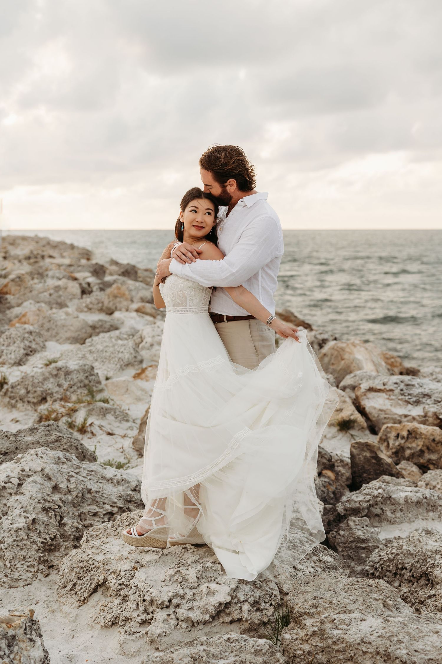 couples , wedding elopement