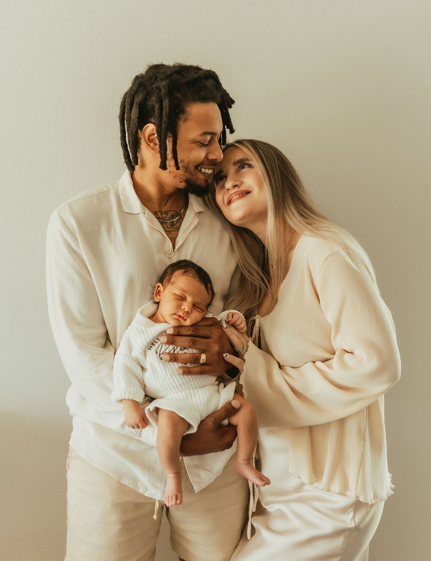 newborn in home