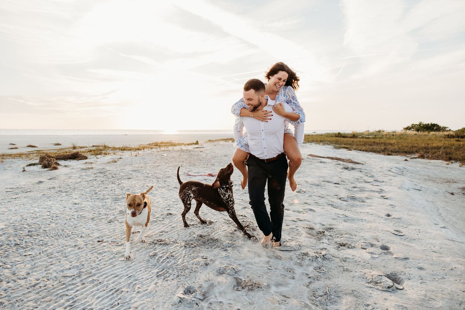 couples with dogs