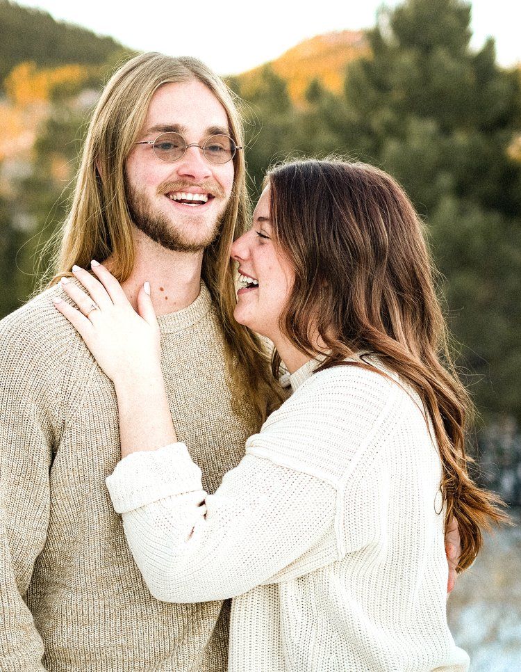 Engagement photos photography wedding photographer in the black hills of South Dakota rapid city spearfish by Avery Thibault Photography