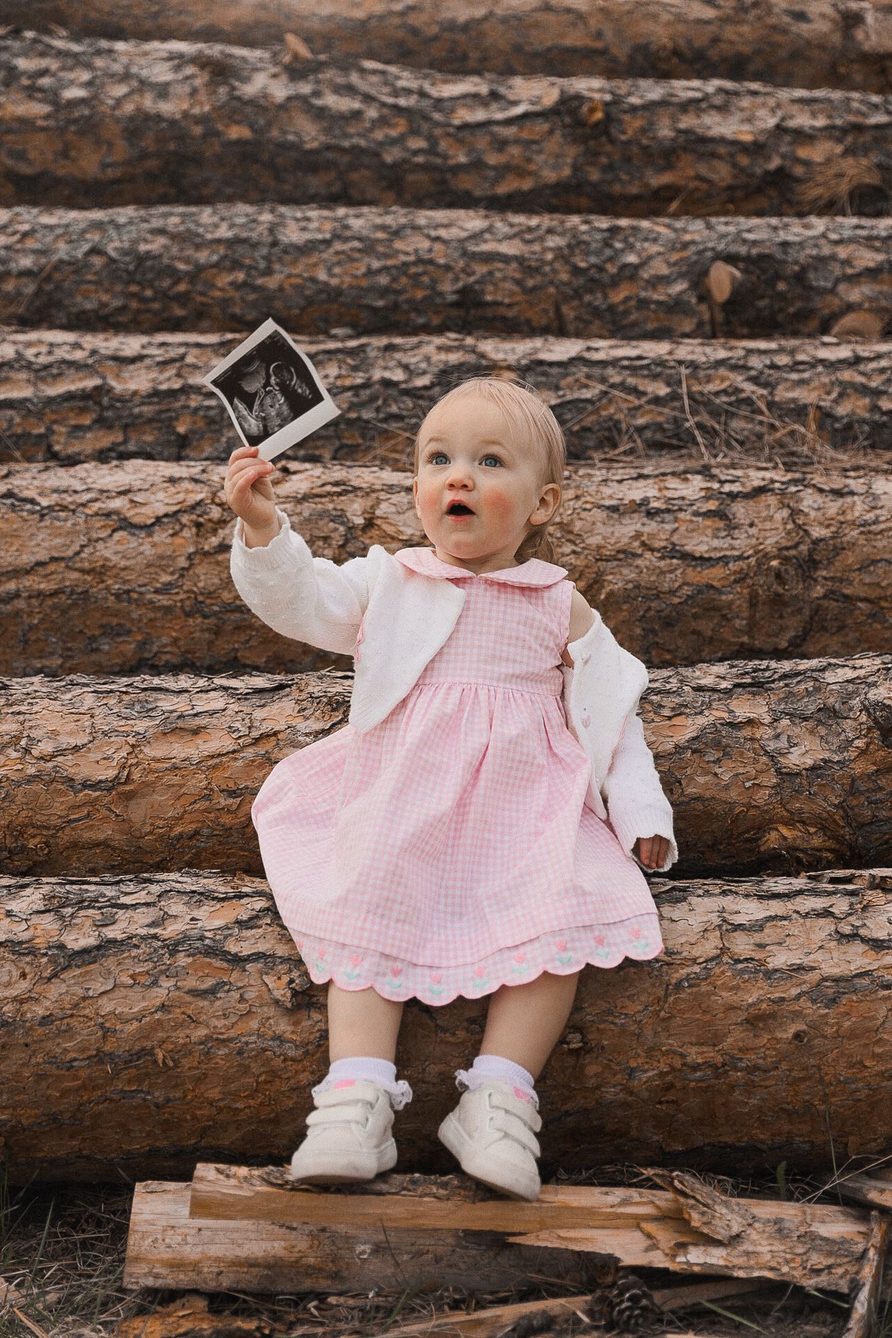 Maternity and baby announcement photography in the black hills area