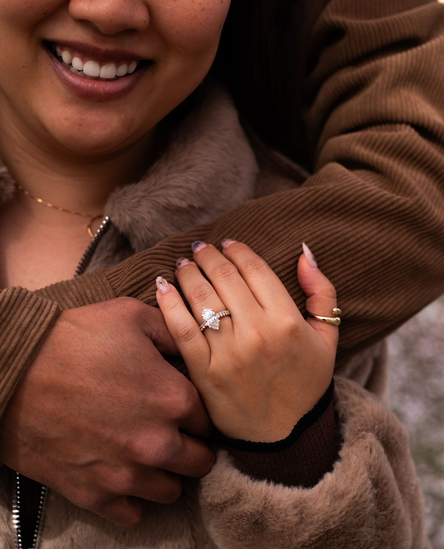 detail shot of ring
