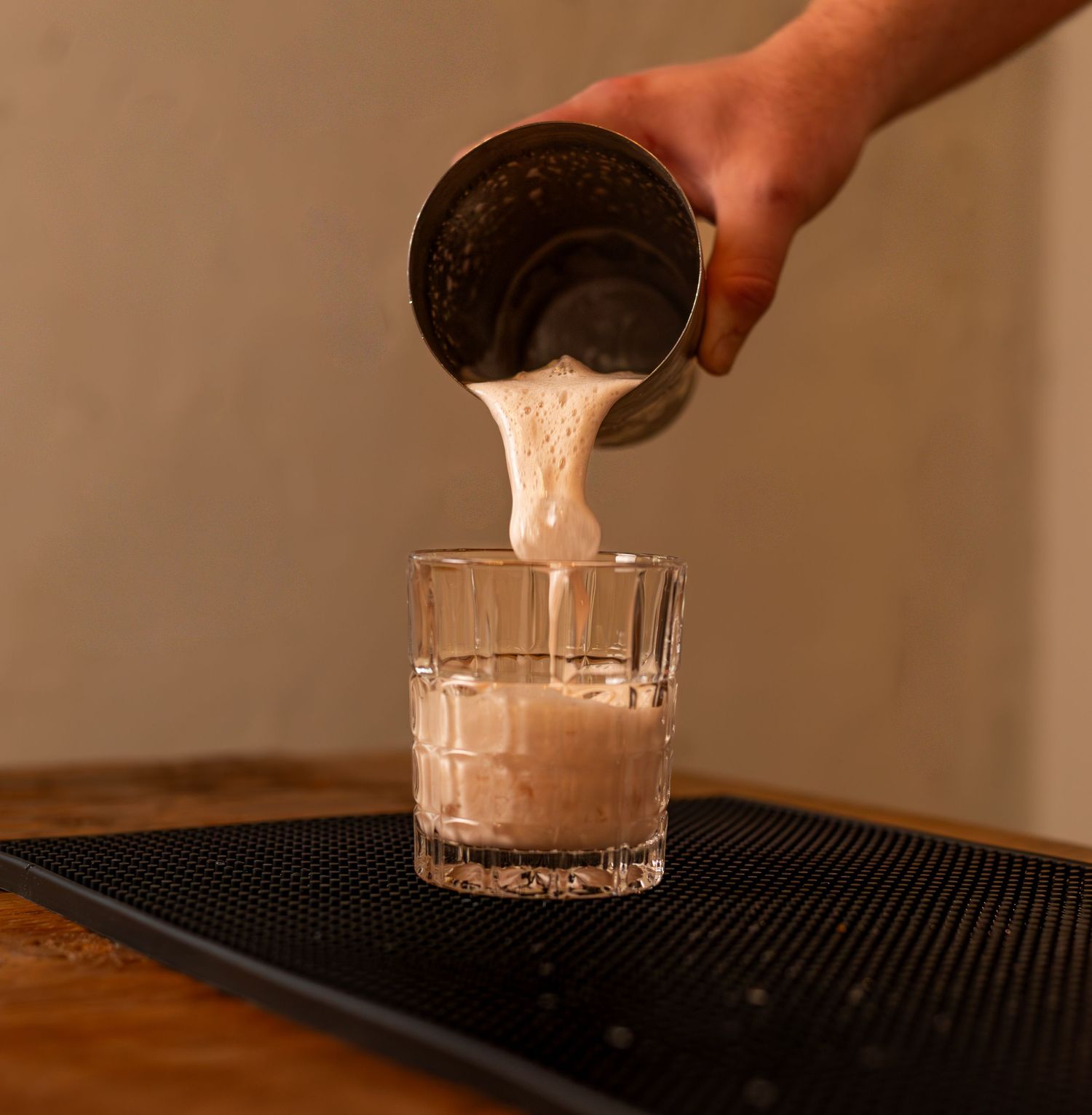 drink being poured