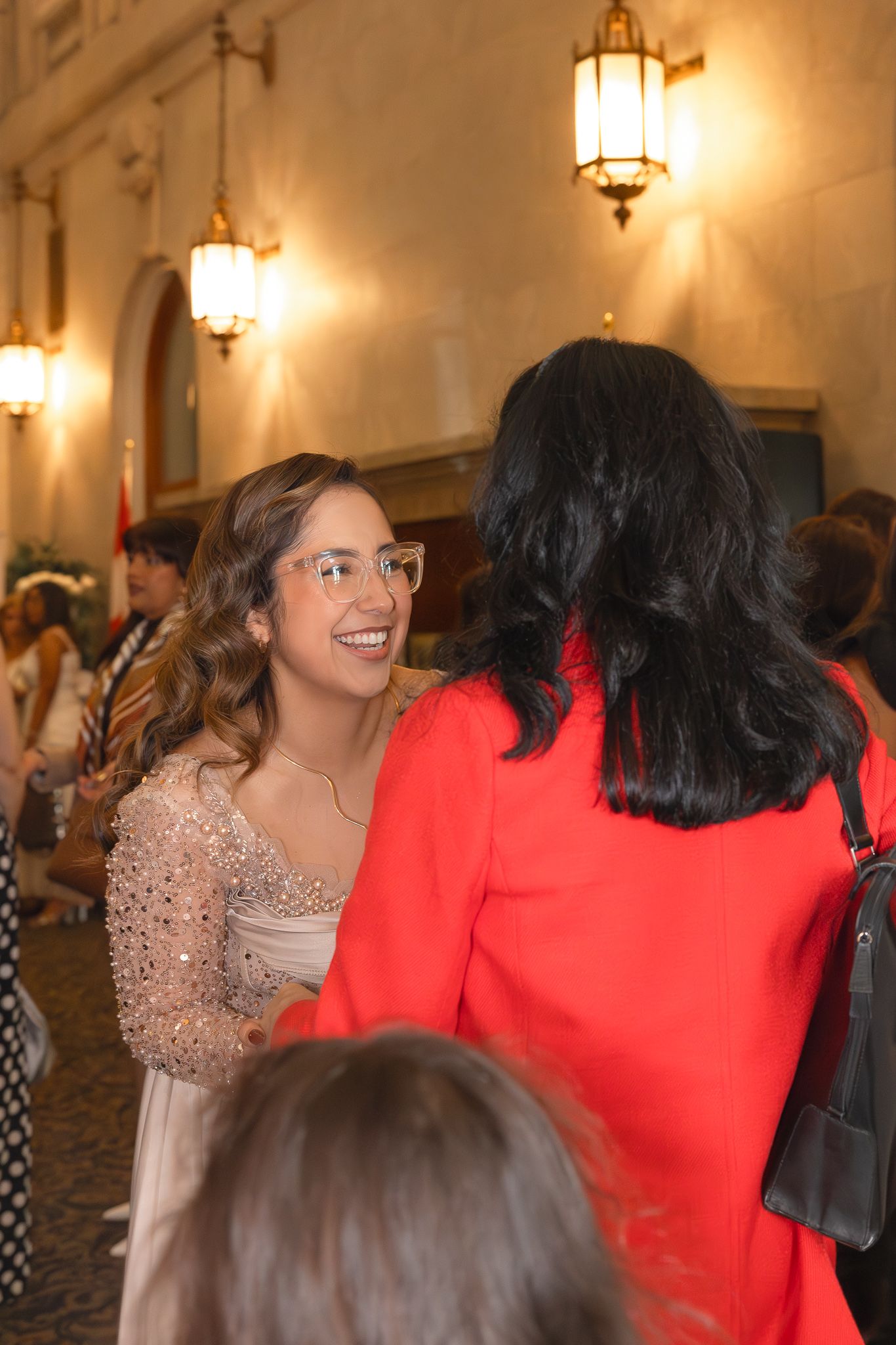 Photographe corporative et événementielle à Montréal, spécialisée en événements d’entreprise, conférences, lancements, galas
