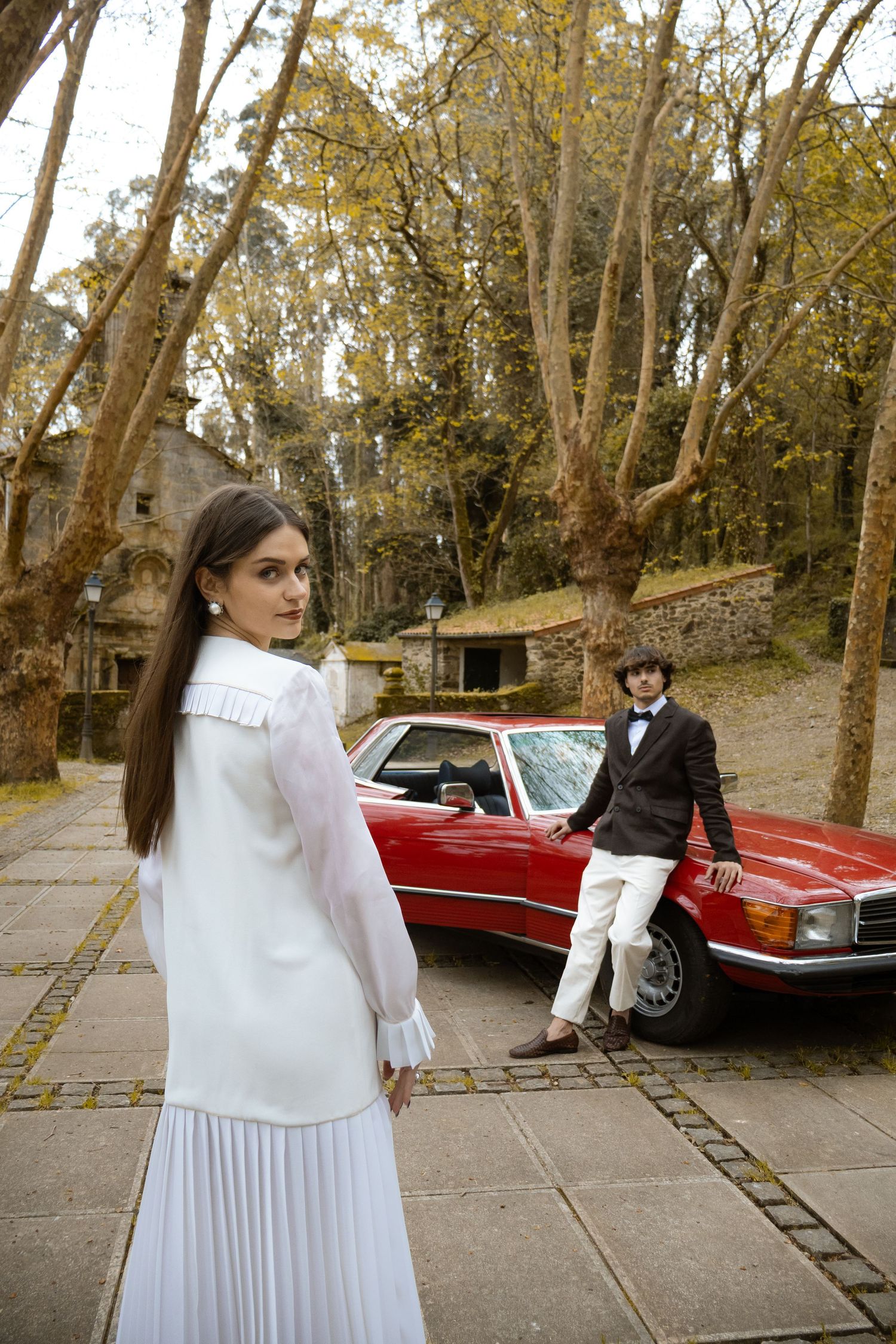 Fotografía pareja, boda religiosa , en A Coruña Galicia, elegante y natural, Nuria Santalla