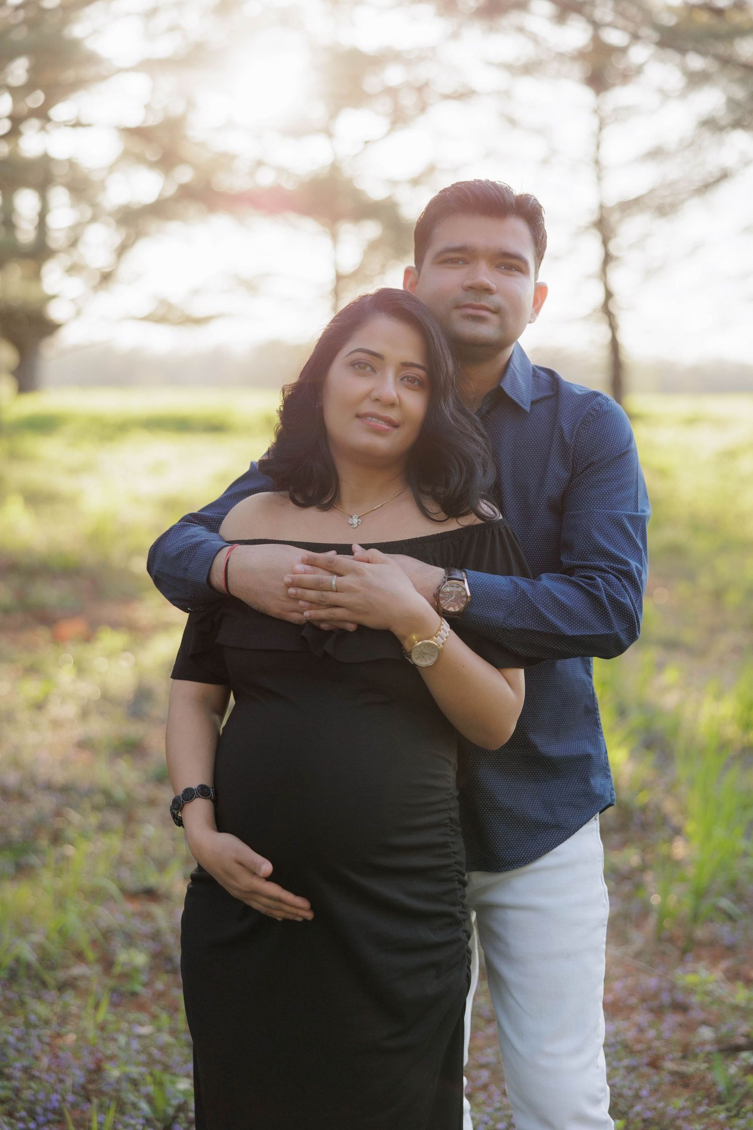 SPRING MATERNITY PHOTO PHOTOSHOOT ST JAMES PARK