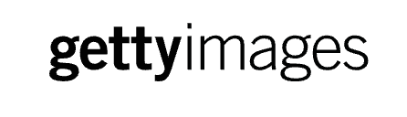 Getty Images logo displayed in bold black typography on a clean white background.