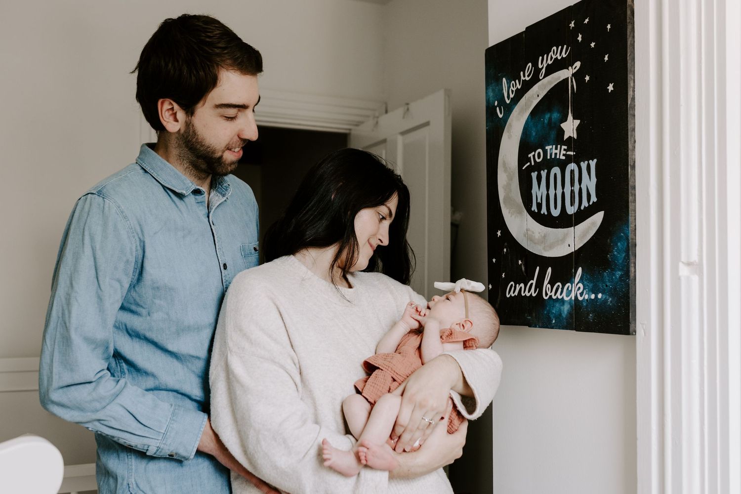newborn family photo