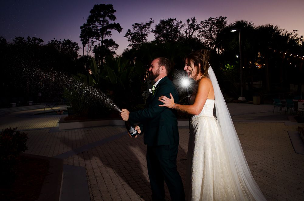 Champagne toast