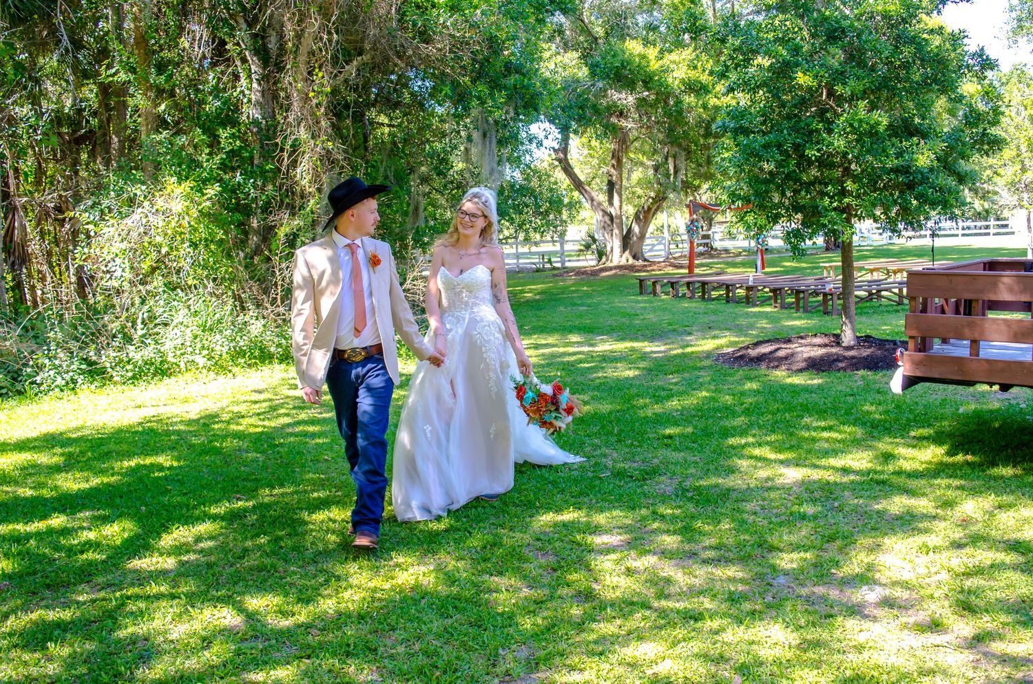 Beautiful wedding photos of couple during sweetheart photos, formal photos
