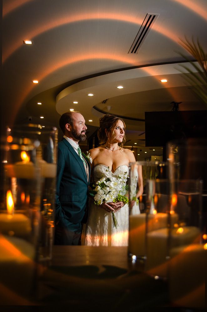 The couple during sweetheart photos