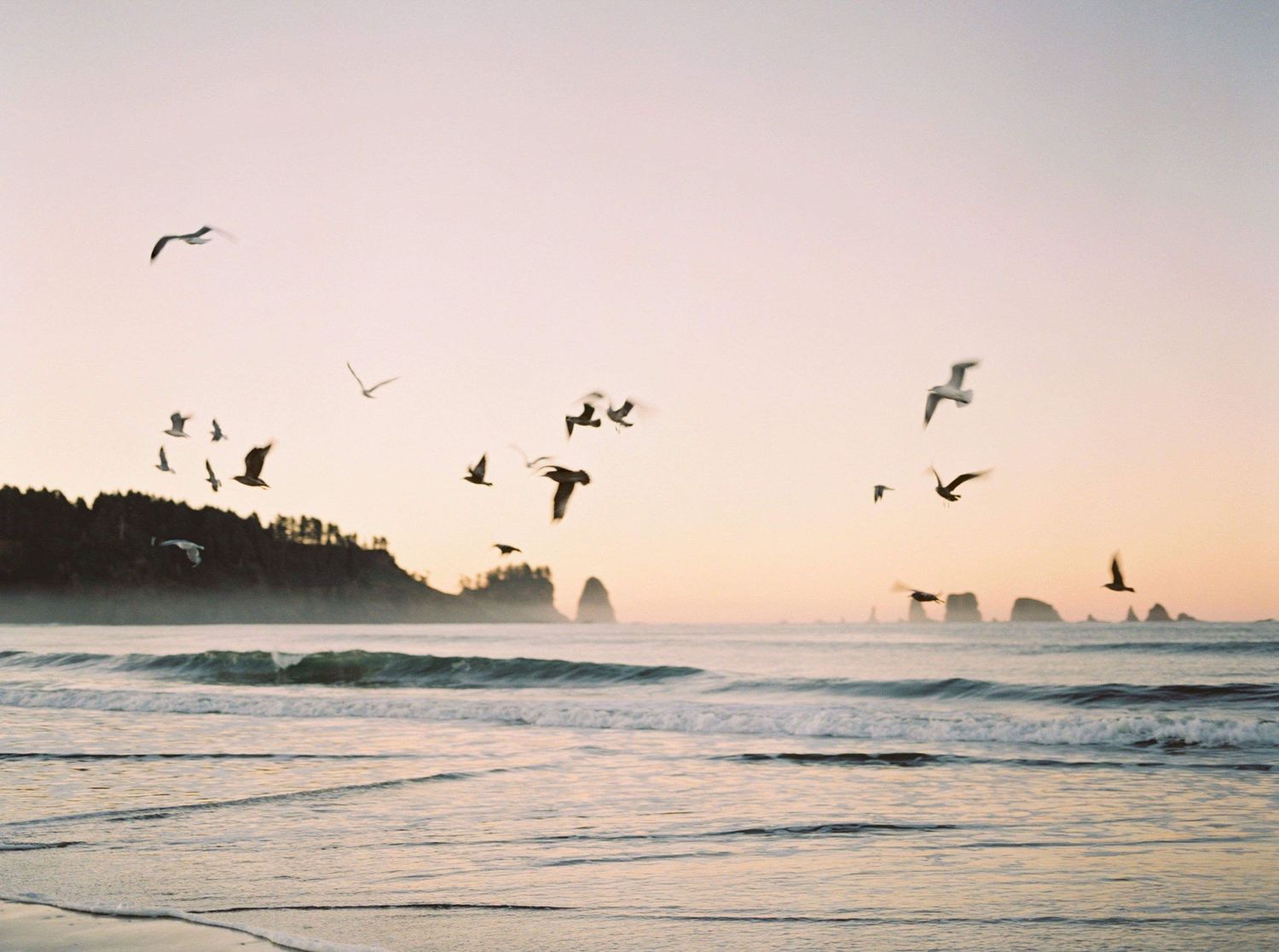 Sunrise at La Push Washington