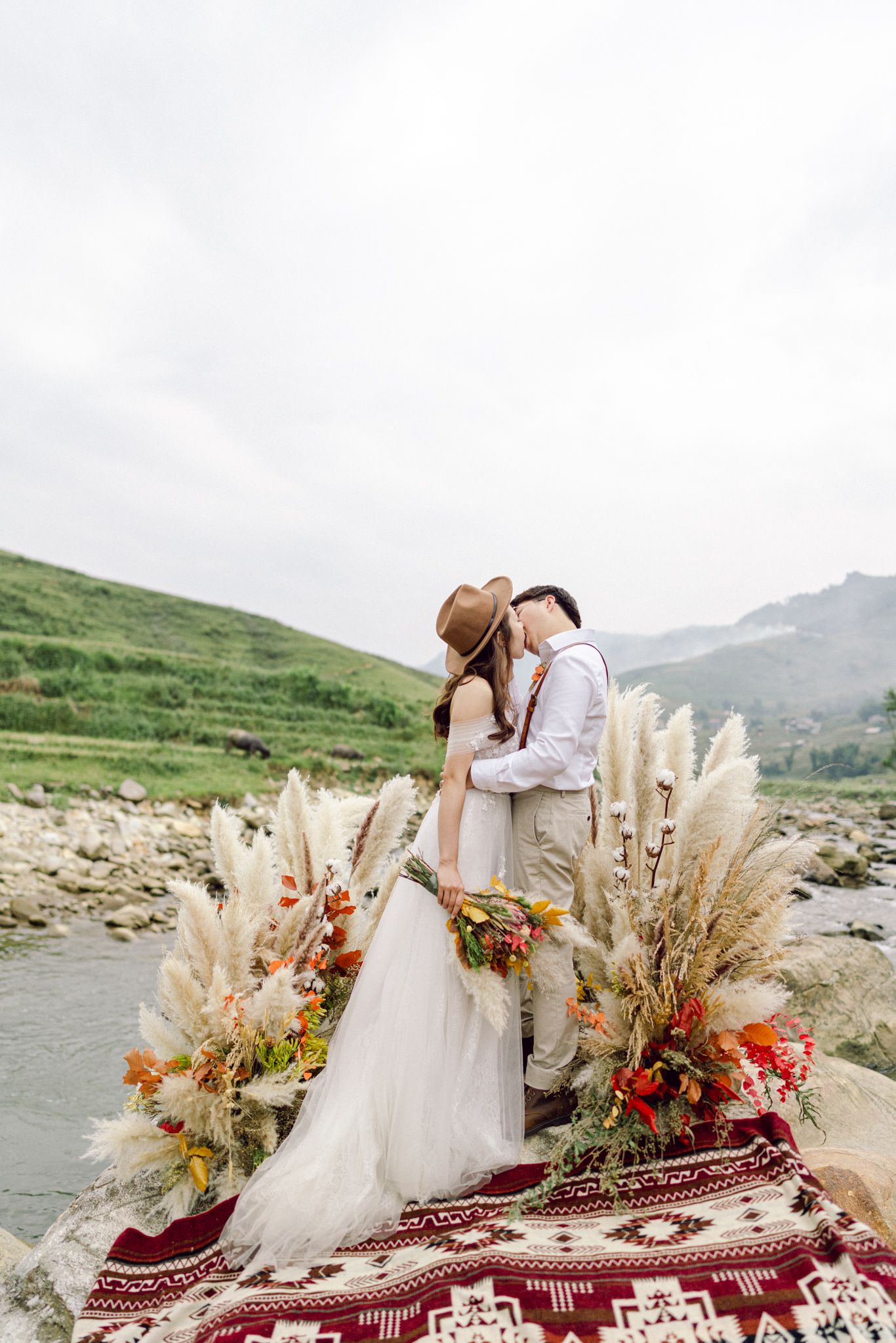 Sapa back to the Wild Elopement Wedding in Vietnam