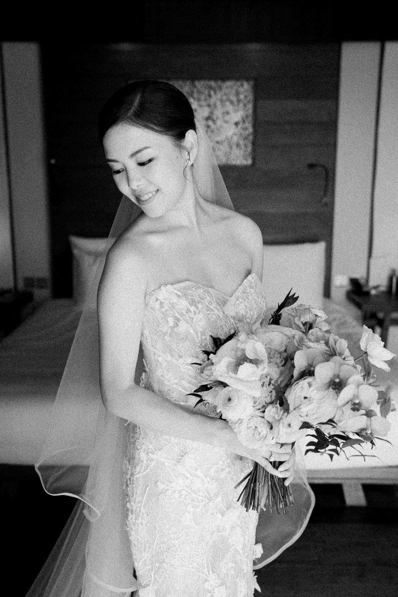bridal portrait for Paresa Phuket Wedding