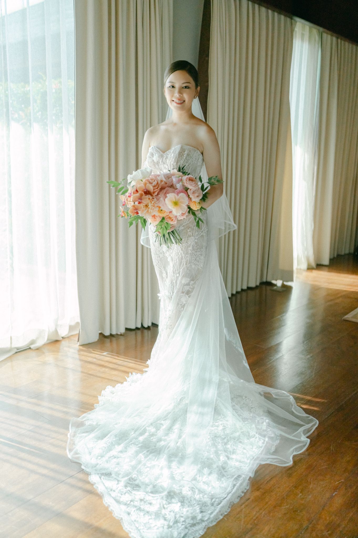 bridal portrait for Paresa Phuket Wedding