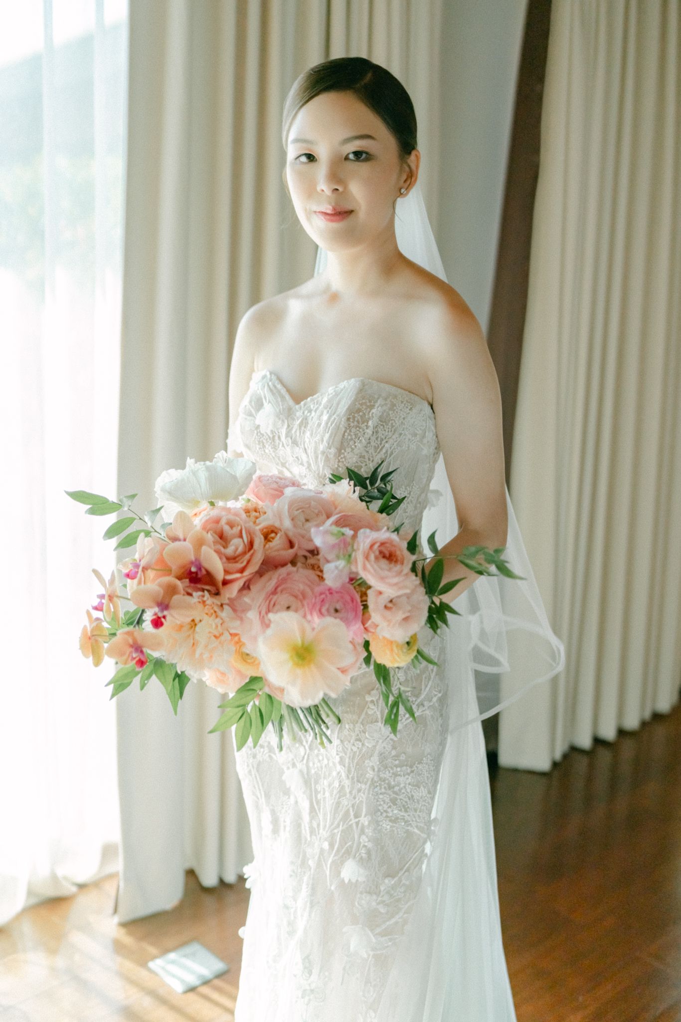 bridal portrait for Paresa Phuket Wedding