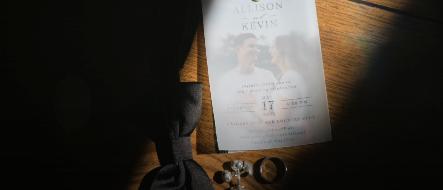 calgary wedding videographer