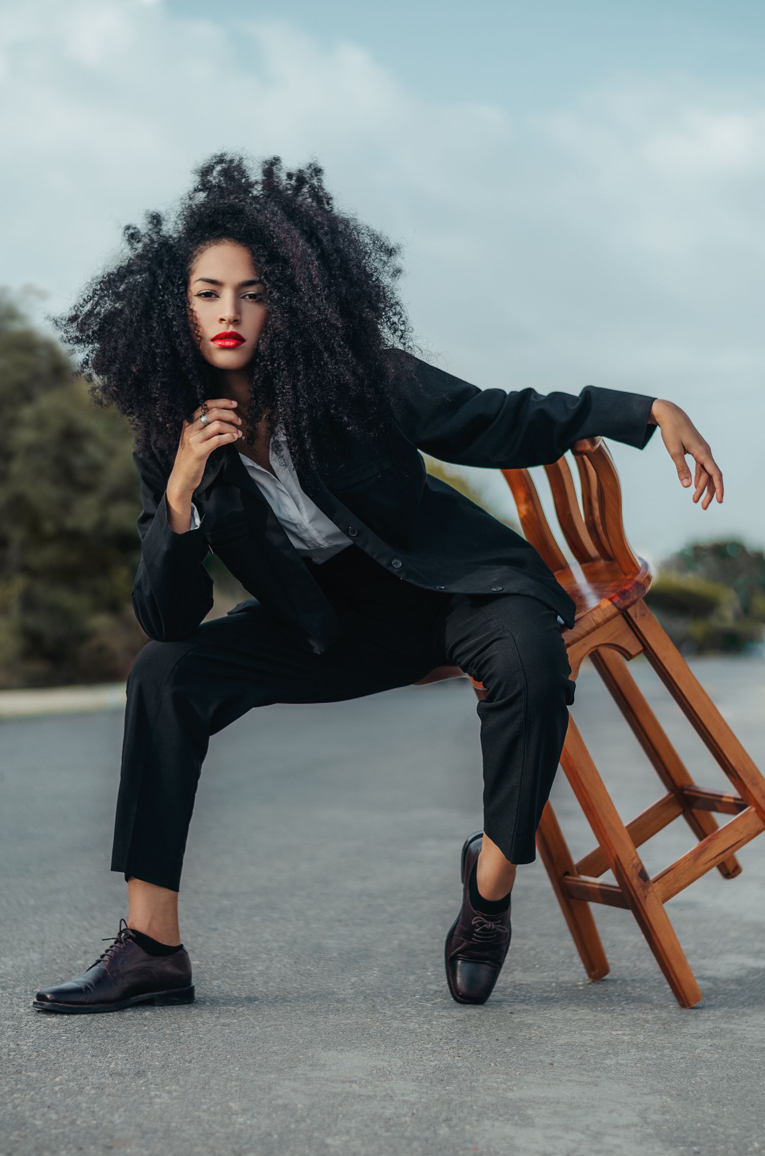 fotografia editorial con miss sucre