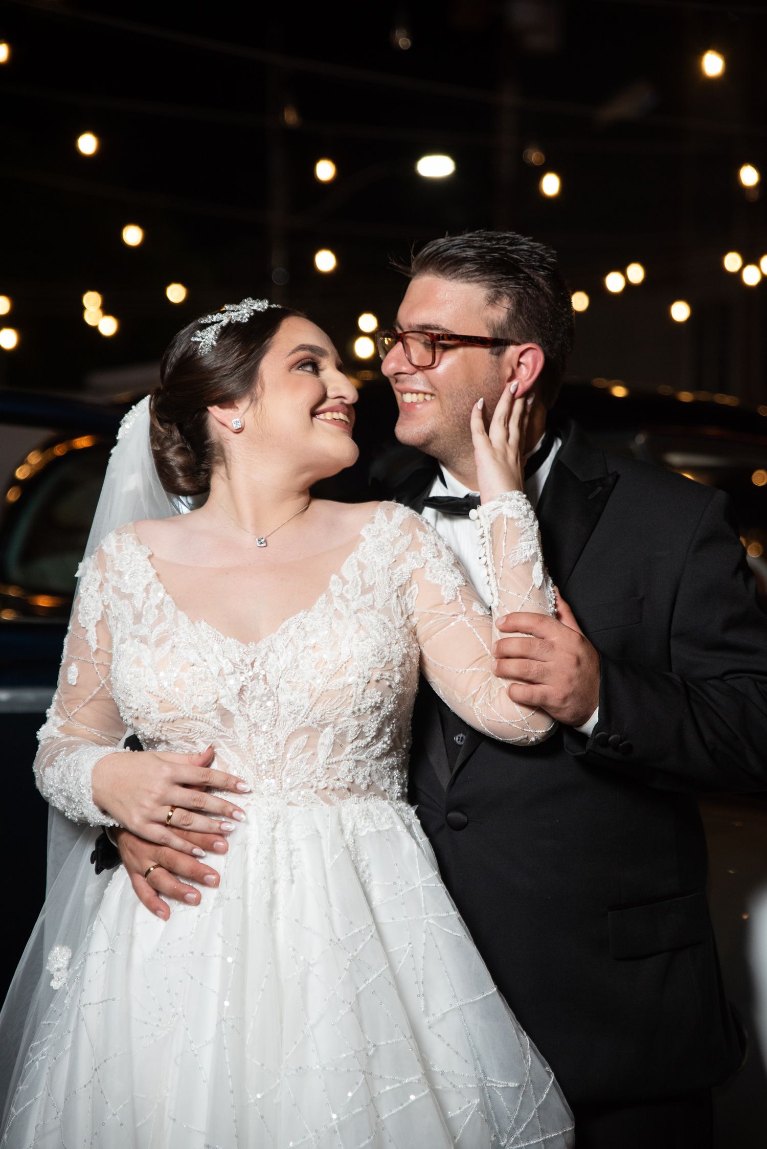 foto en pareja de boda
