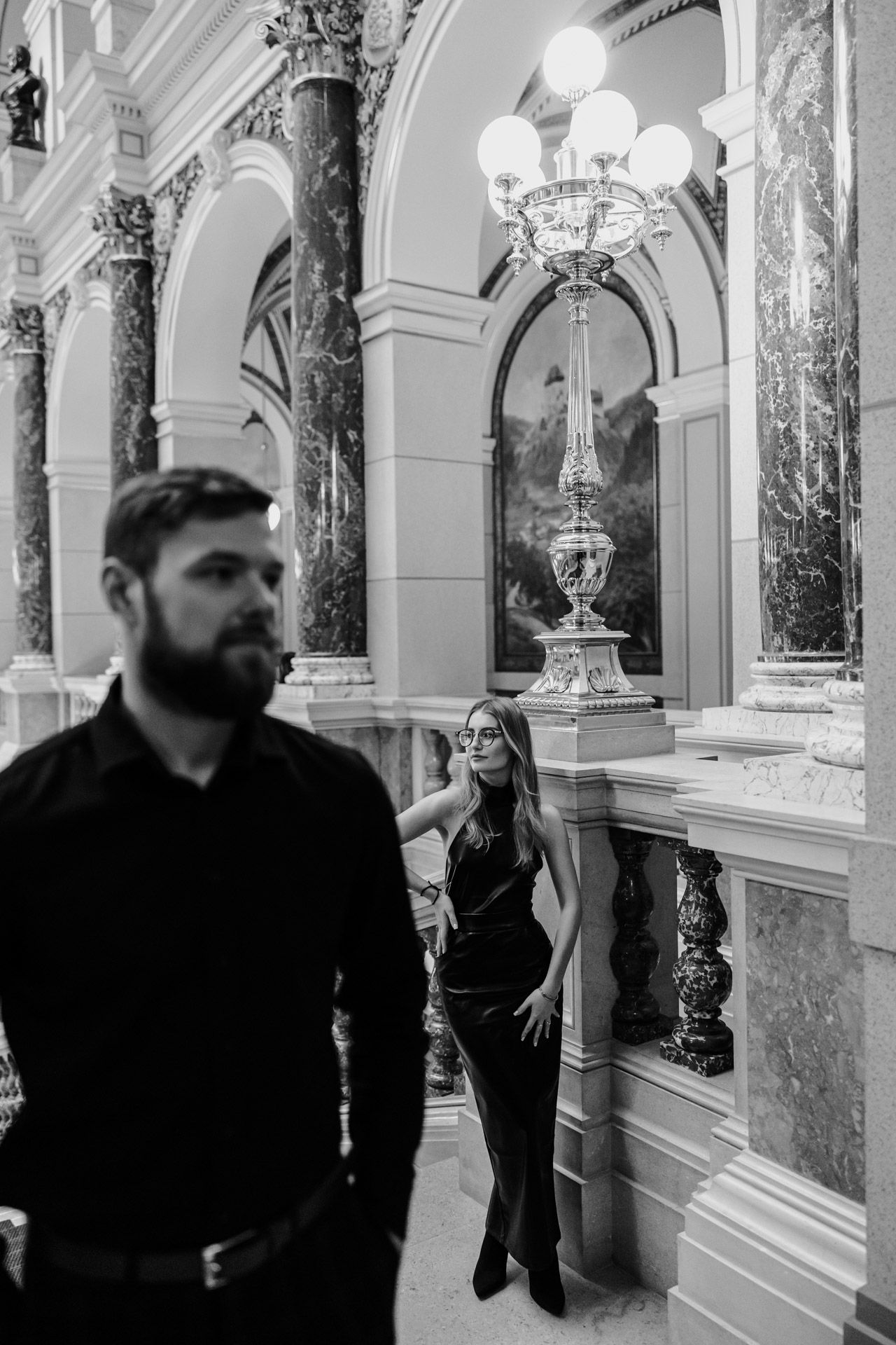 Národní muzeum a párové focení.