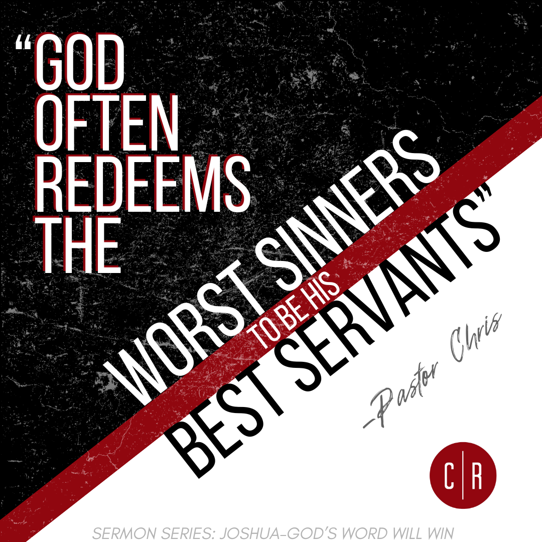 a quote graphic from one of Pastor Chris's sermons in Morgantown WV