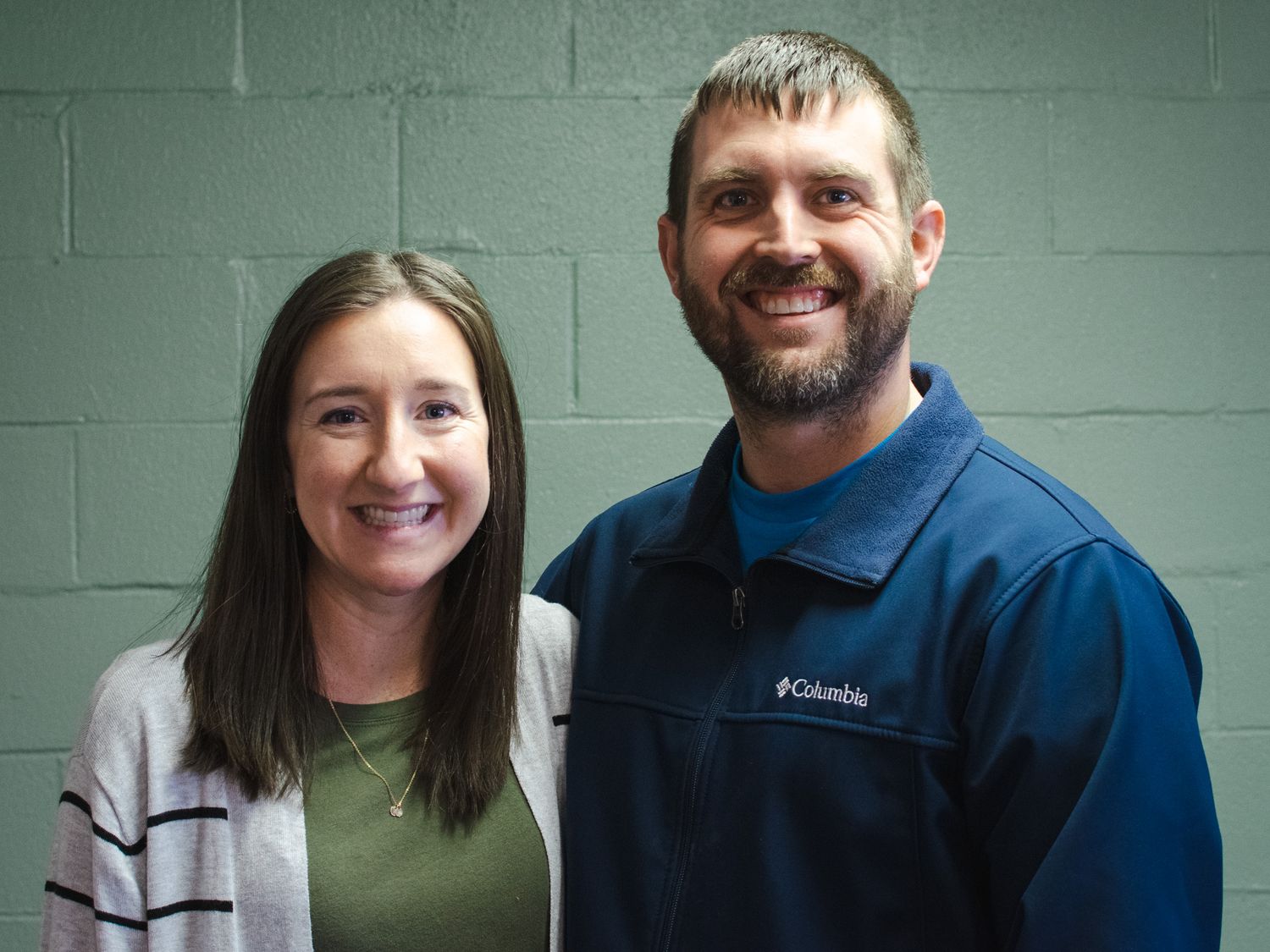 a headshot of the Kinseys, community group leaders at Crossroads Morgantown