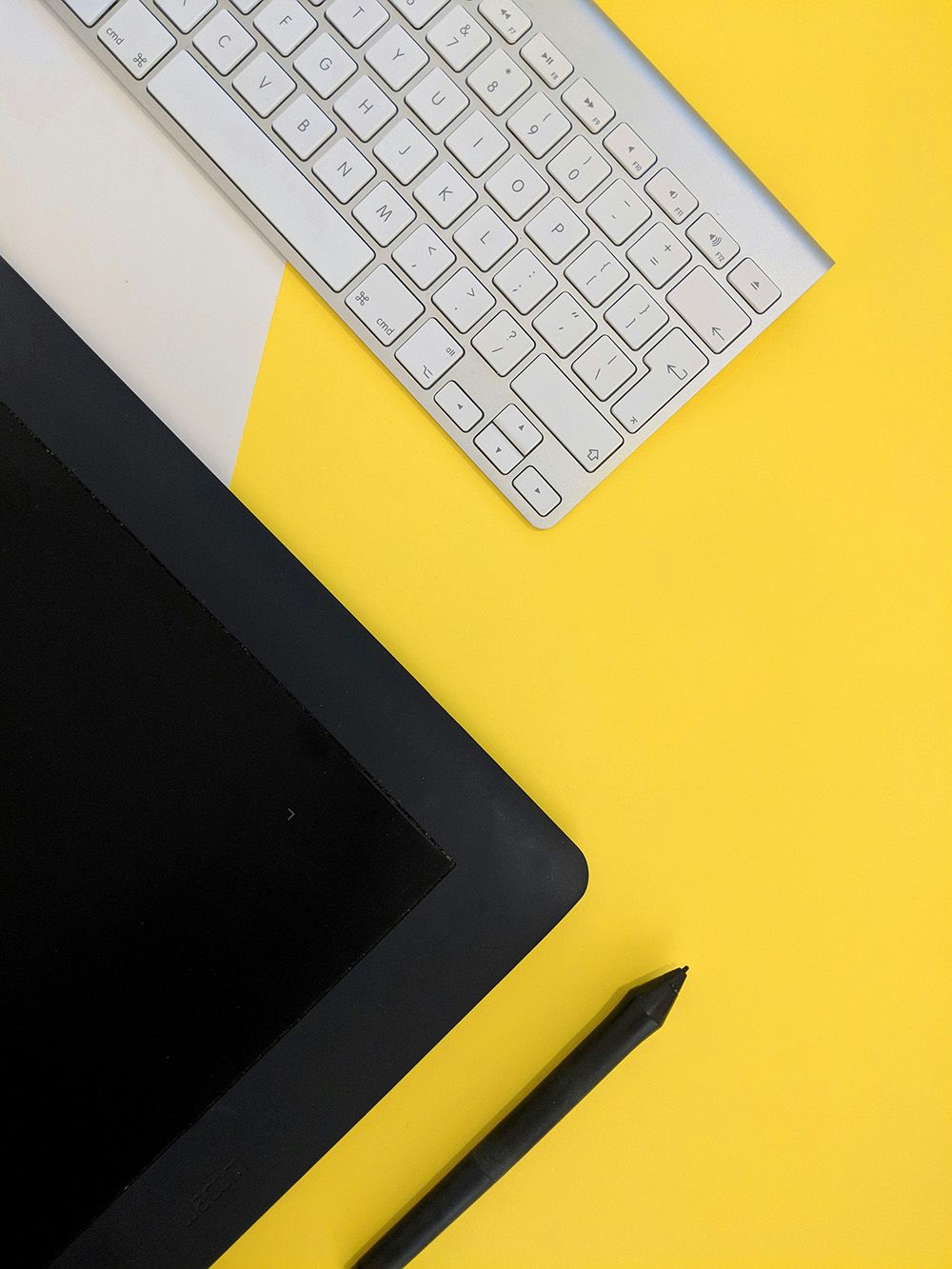 Computer and keyboard