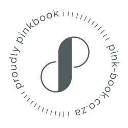 Proudly Pinkbook member badge for pink-book.co.za wedding directory.