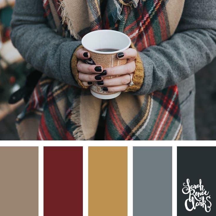 Winter Apparel Photo Color Ideas