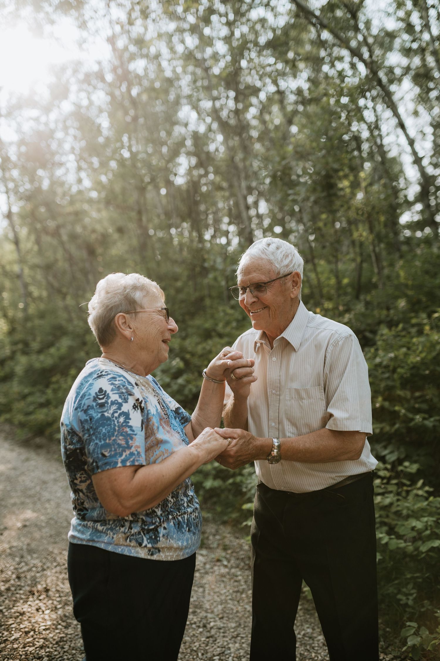 Seniors dancing and savoring special milestones