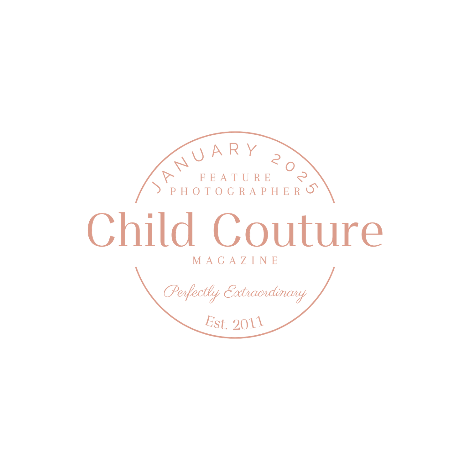 As seen in Child Couture published badge for photographer feature