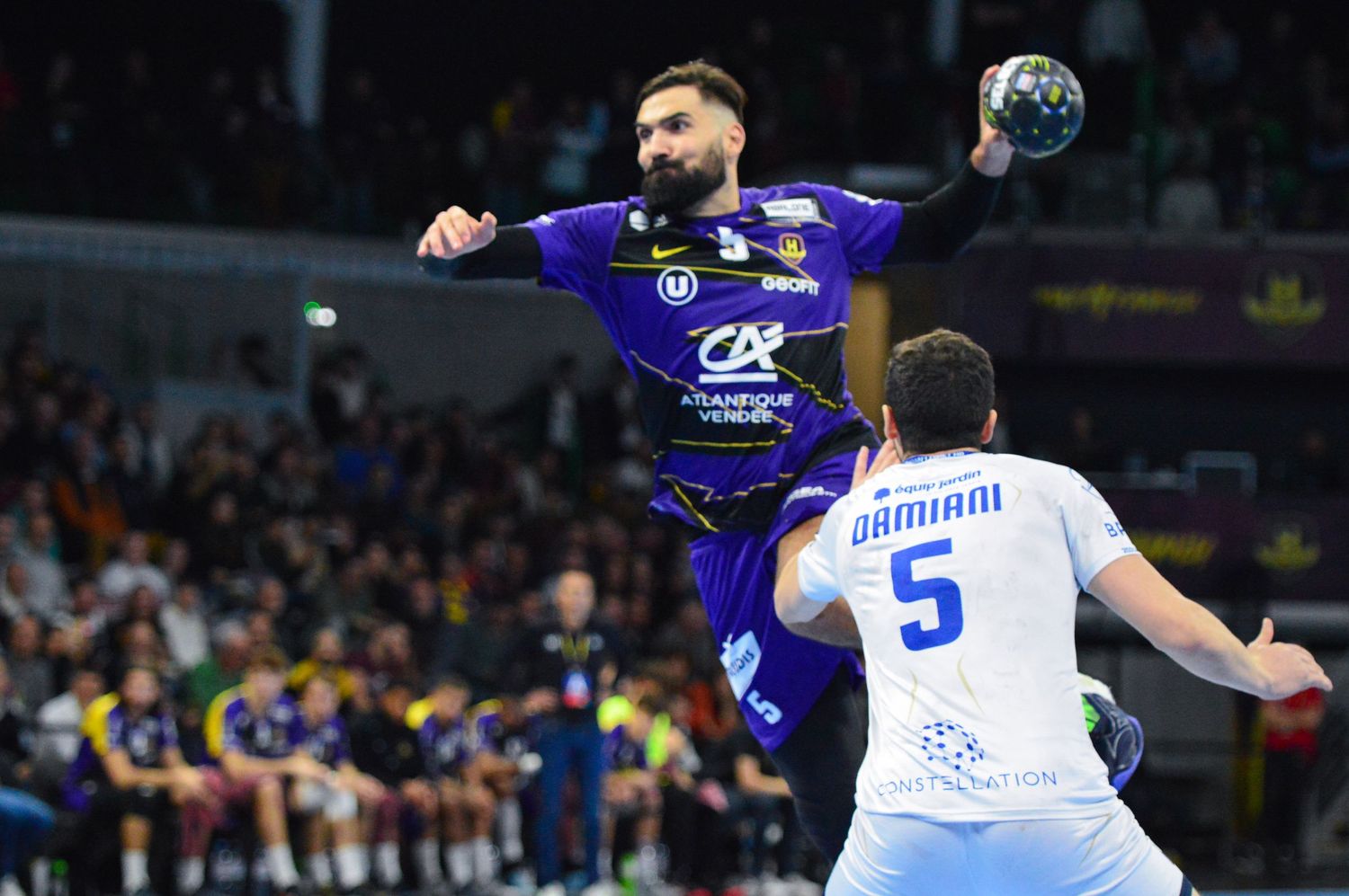 Photographie sportive handball