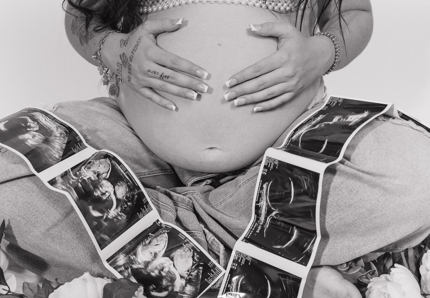 Studio maternity photographer serving Milton, Pensacola, Pace, and surrounding Northwest Florida areas.