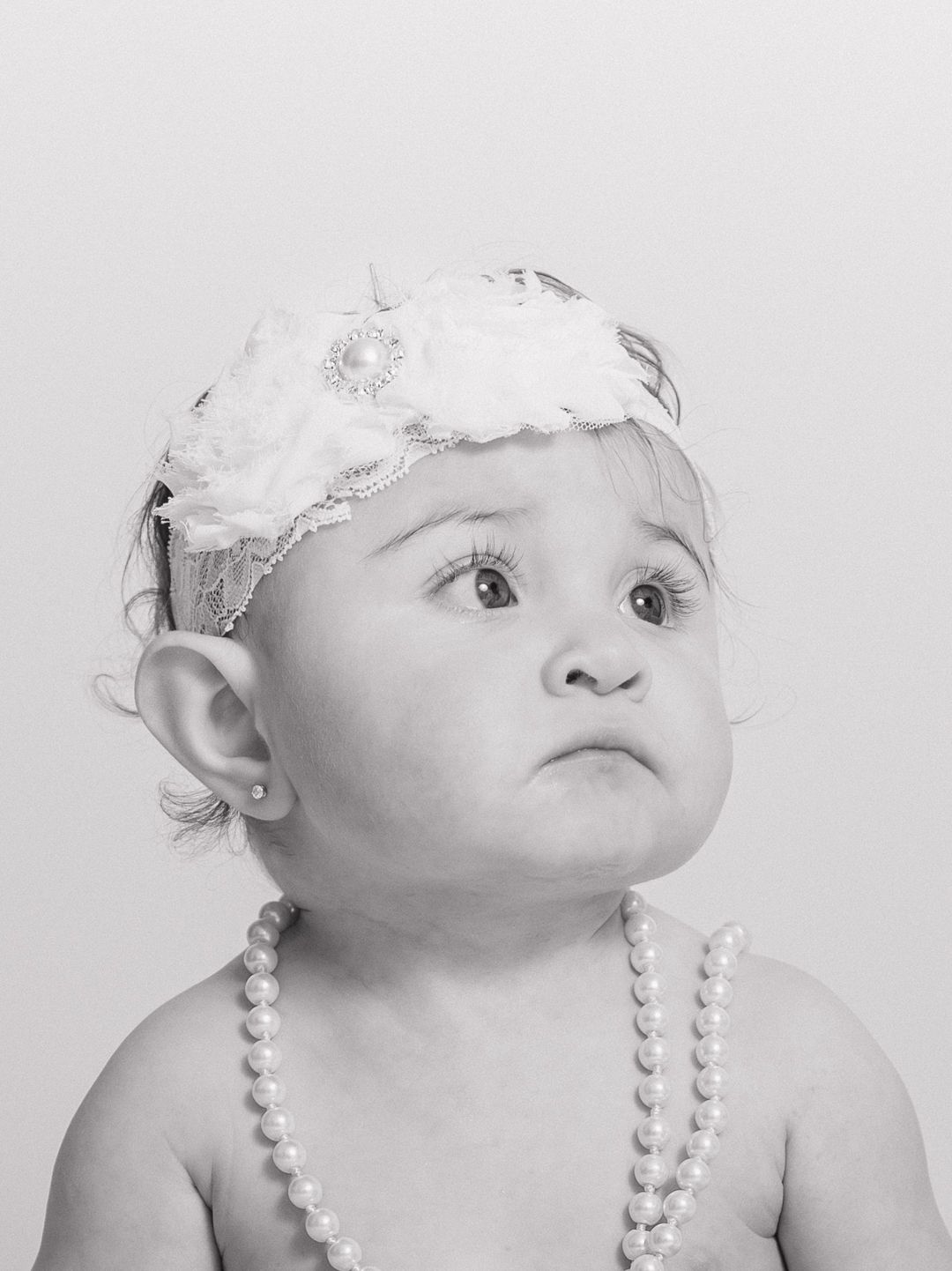 Child milestone photography session in Northwest Florida using a professional mobile studio setup.