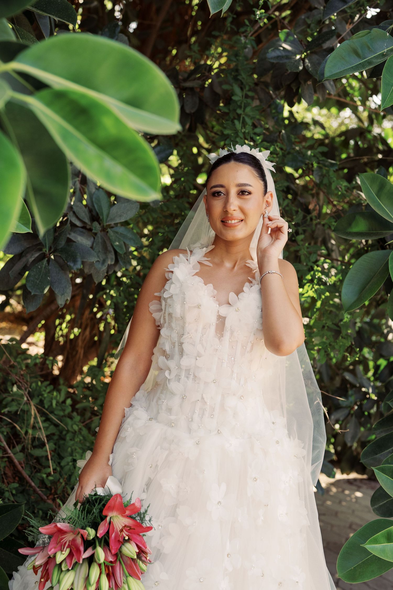 Editorial bridal portrait wedding Cairo Occhio Studios