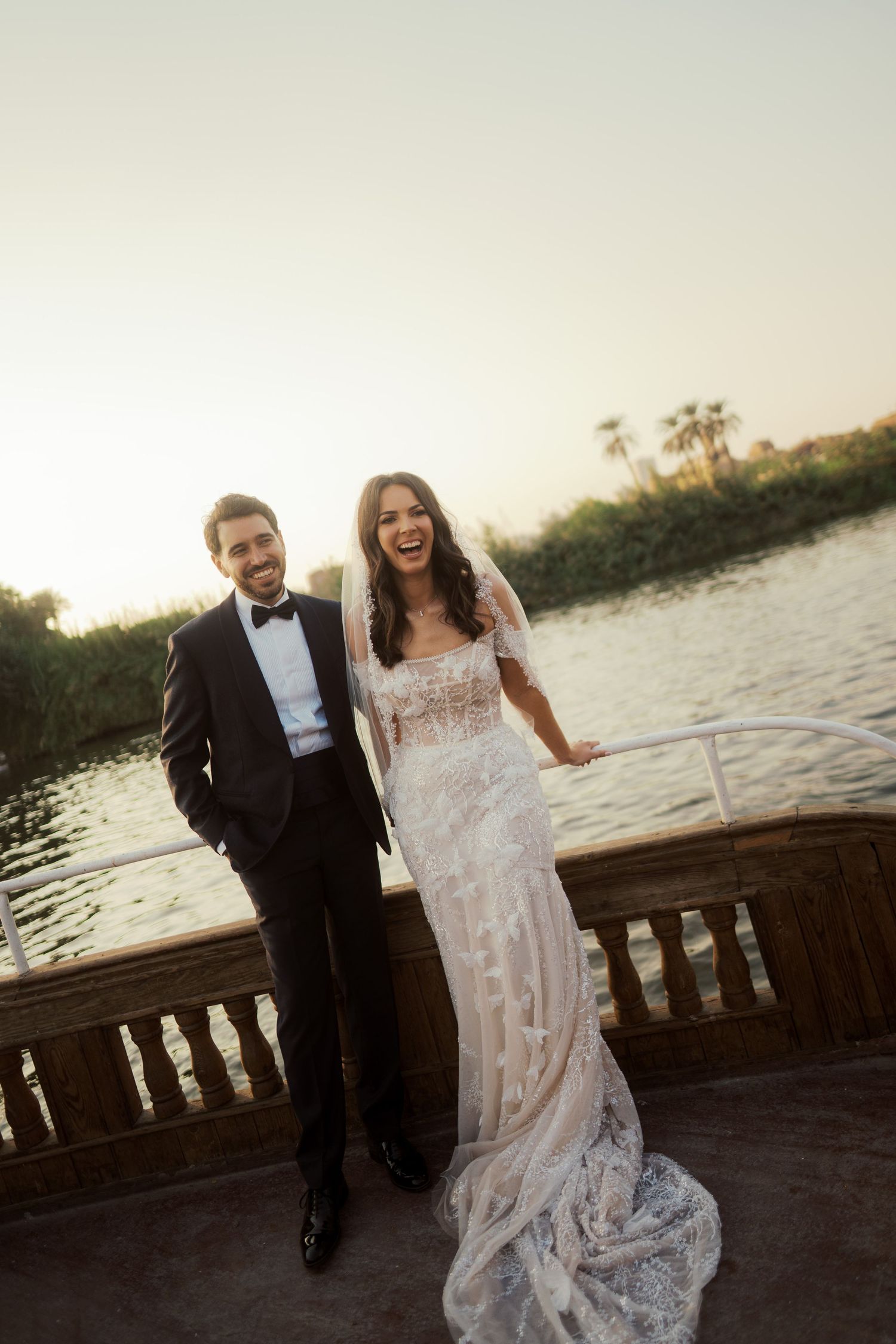 Editorial bridal portrait wedding Cairo Occhio Studios