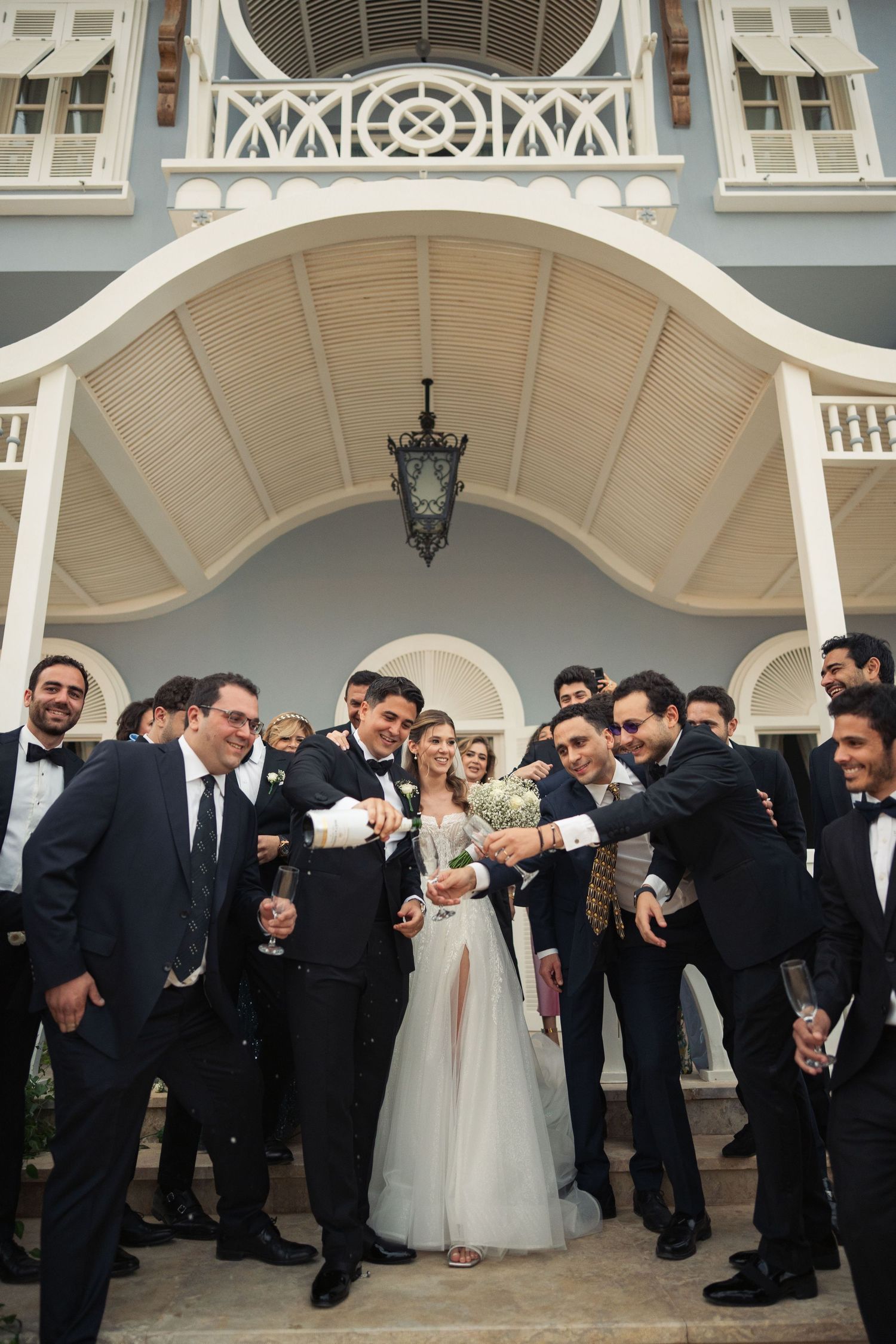 Editorial bridal portrait wedding Cairo Occhio Studios