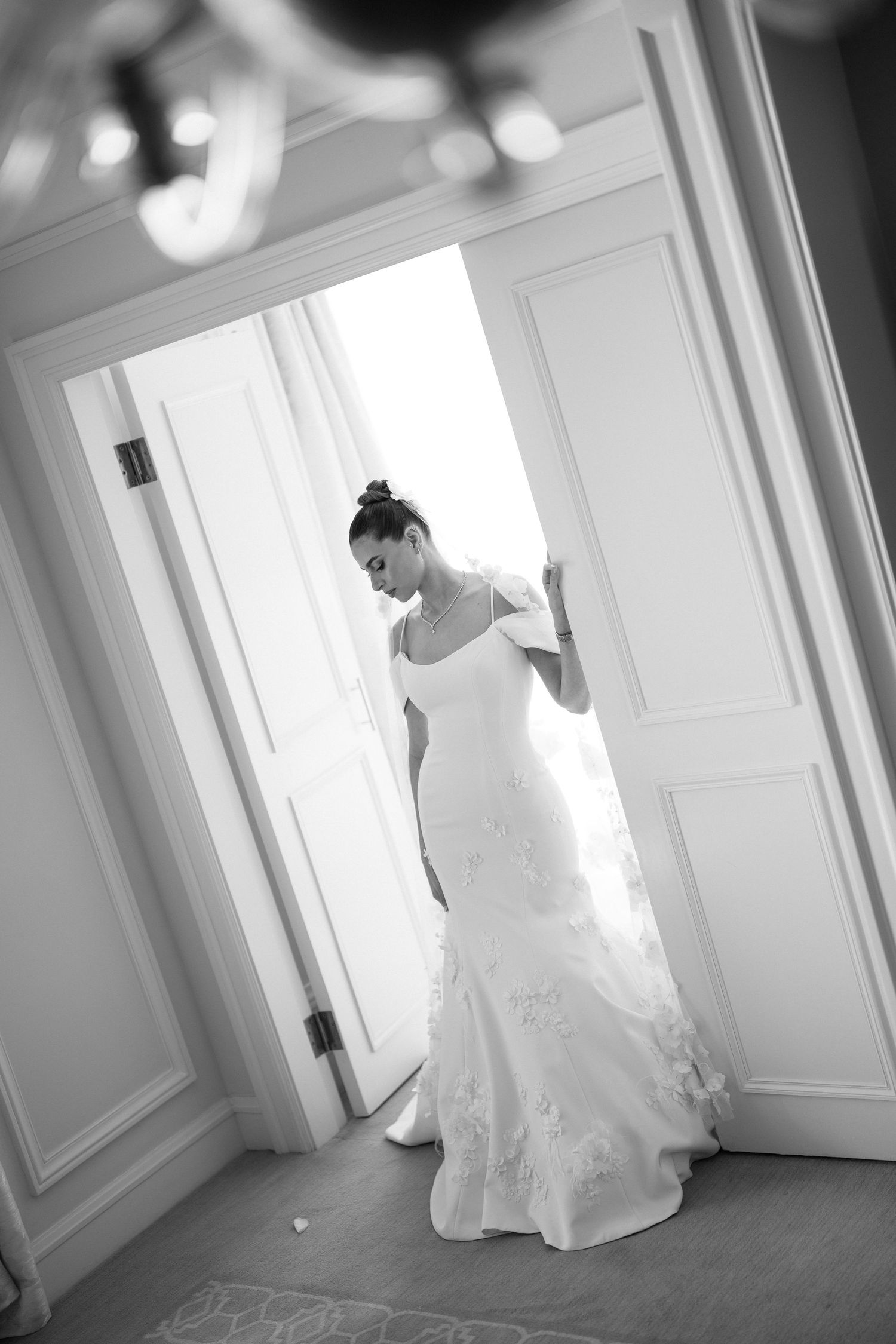 Editorial bridal portrait wedding Cairo Occhio Studios