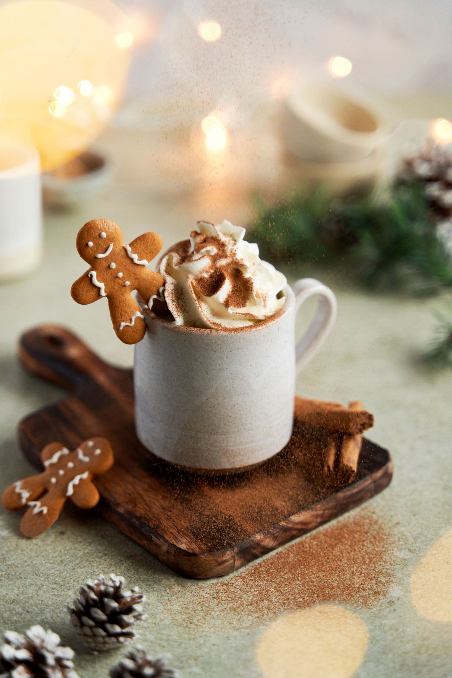 Gingerbread hot drink christmas