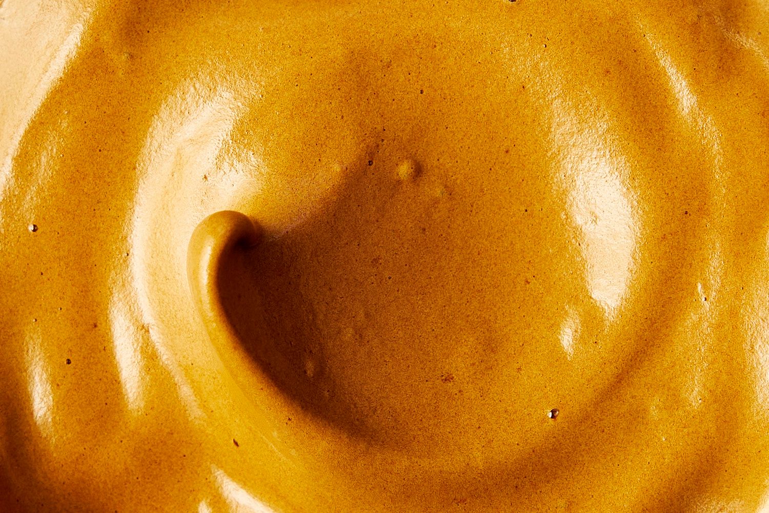 Macro shot of coffee dalgona