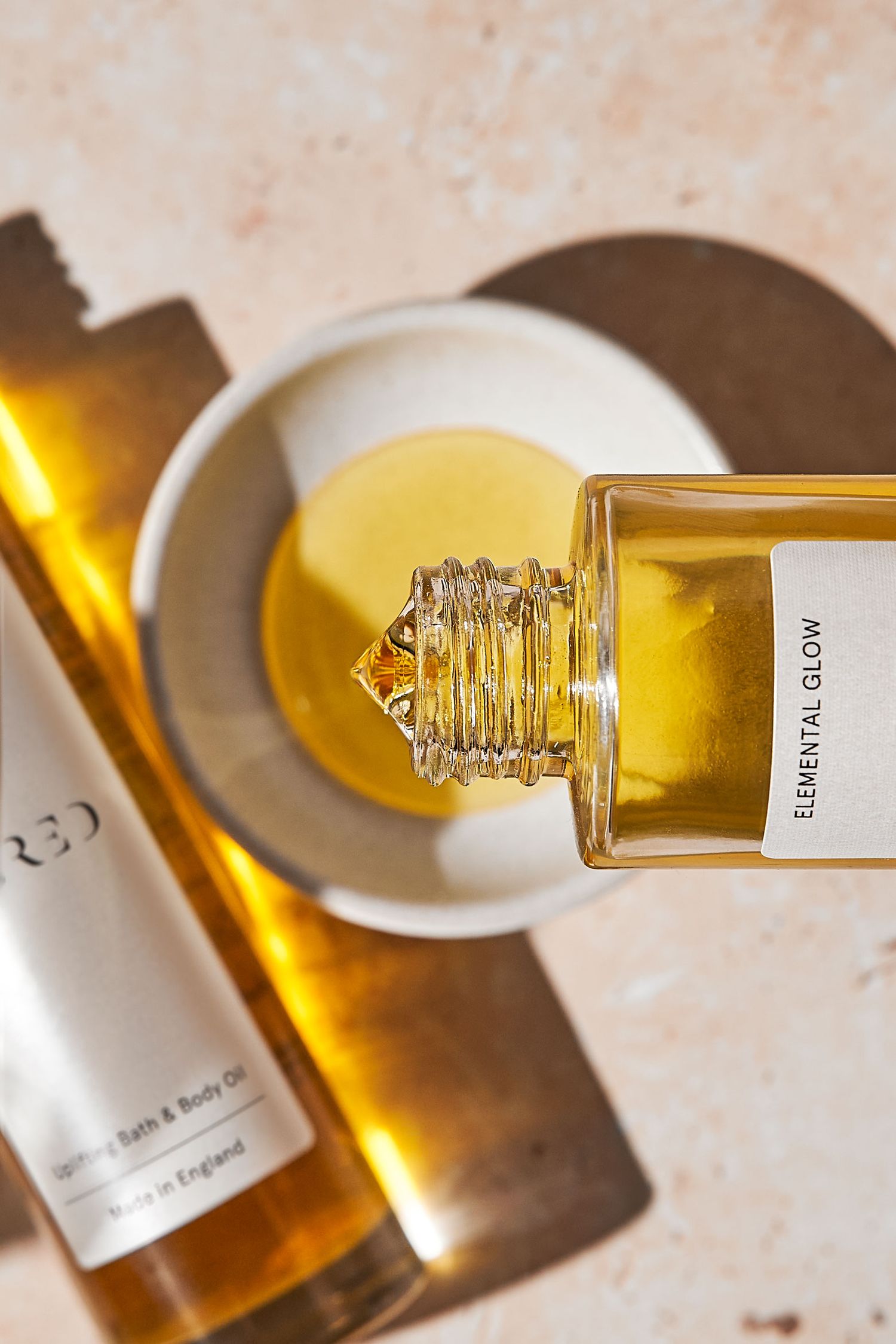 Skincare product shot for Sacred