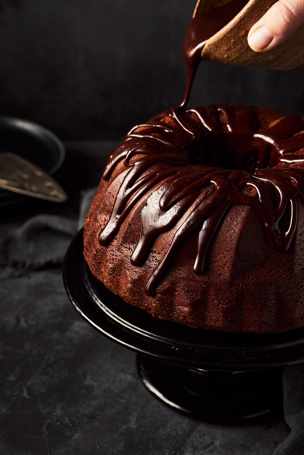 Chocolate drizzle bundt cake