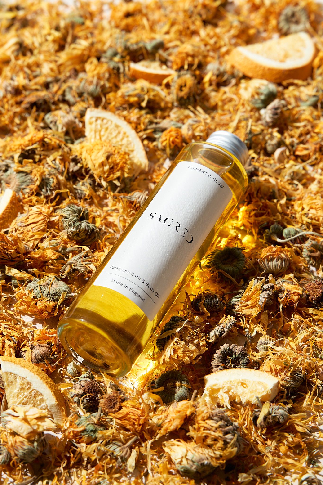 Skincare product shot for Sacred